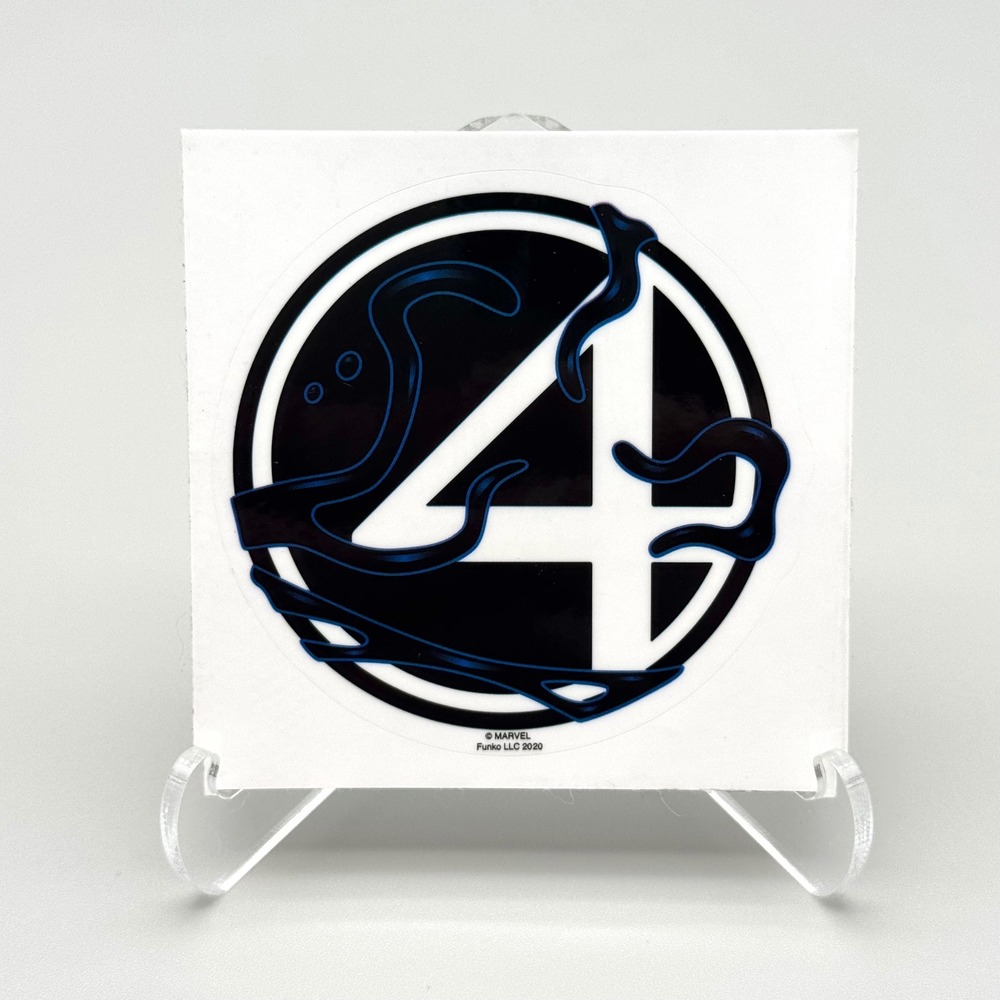 Funko Marvel Venomized Fantastic Four‎ Logo Sticker Decal 3"